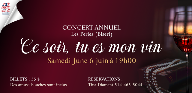 Une soirée de musique, de culture et de célébration – 6 juin 2026